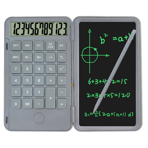 NEWYES Rechargeable Calculator with LCD Writepad - Materiol