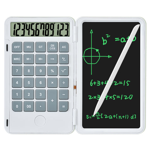 NEWYES Rechargeable Calculator with LCD Writepad - Materiol