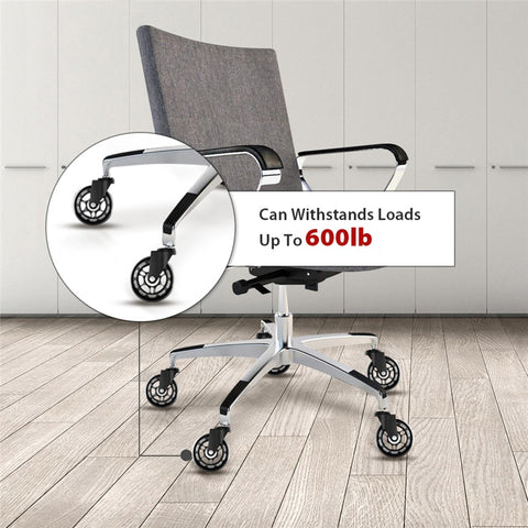 Upgrade Your Office Chair - Rubber Chair Casters - Materiol