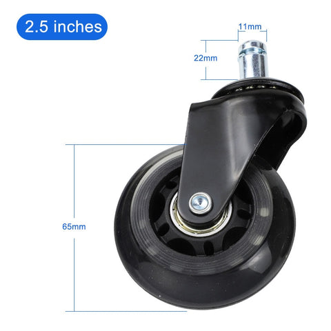 Upgrade Your Office Chair - Rubber Chair Casters - Materiol