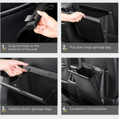 Baseus™ Large Garbage Bag for Car Back Seat - Materiol