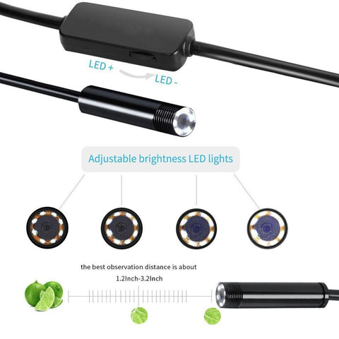 IP67 Waterproof HD WIFI Endoscope - Materiol