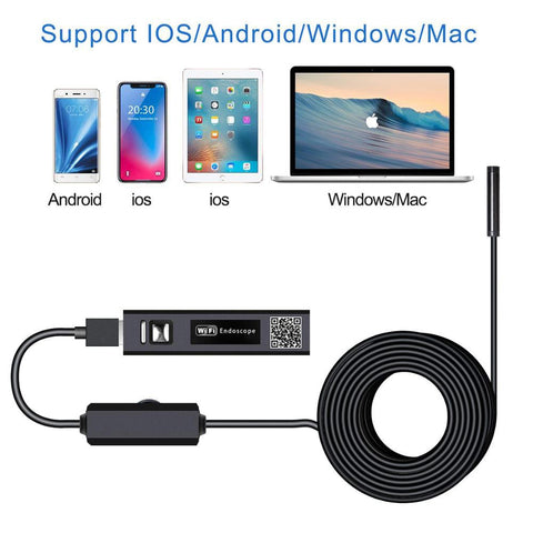 IP67 Waterproof HD WIFI Endoscope - Materiol