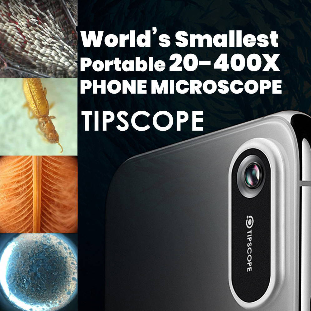 TIPSCOPE 400X Phone Microscope - Materiol