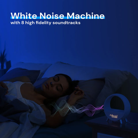 Gradual Sunrise Alarm Clock with Wireless Charging - Materiol