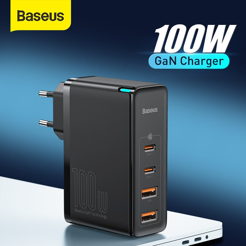 Baseus 100W 4-Port GaN II Charging Station - Materiol