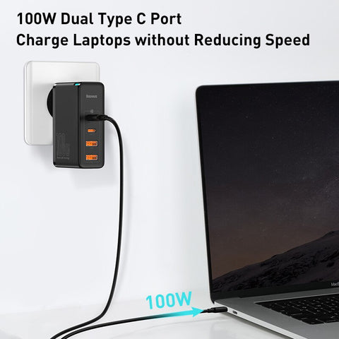Baseus 100W 4-Port GaN II Charging Station - Materiol