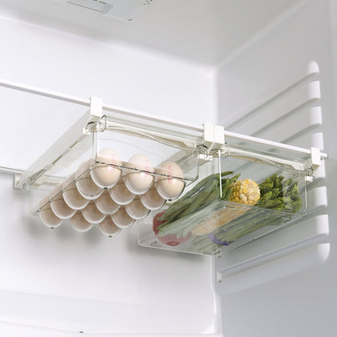 Fridge Stackable Drawer with Tracks - Materiol