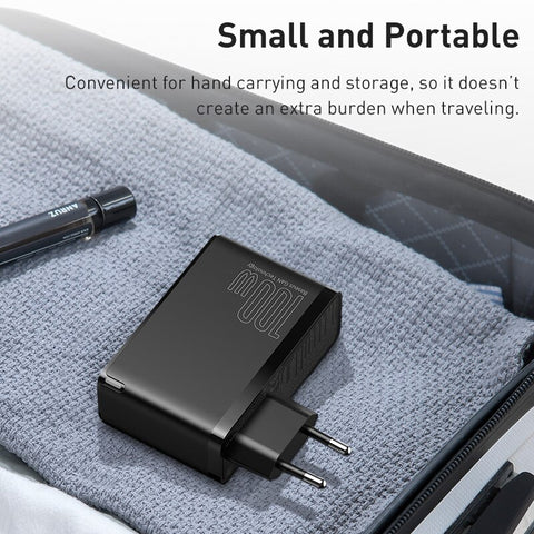 Baseus 100W 4-Port GaN II Charging Station - Materiol